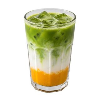 Iced Mango Matcha Latte
