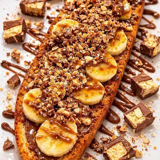 Tostada Kinder crush