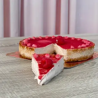 Tarta de frambuesa