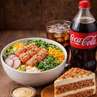 Menú Poke Completo (Con Postre y Bebida) 1000 Ml