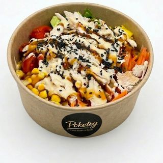Poke De Pollo Asado (750 Ml.)