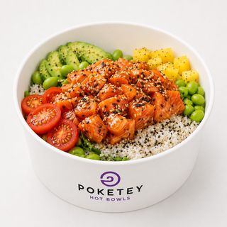 Poke De Salmón (750 Ml.)