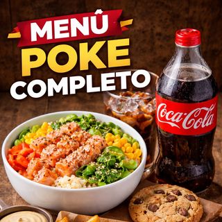 Menú Poke de Pollo Asado