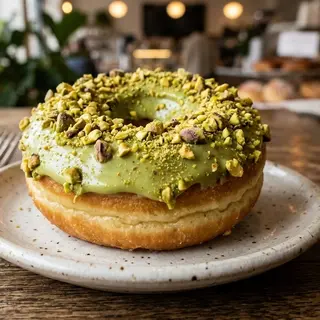 Donut de pistacho