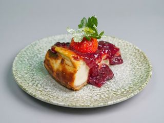 Tarta De Queso Frutos Del Bosque