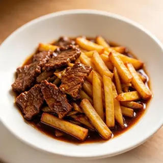 Ternera con patatas