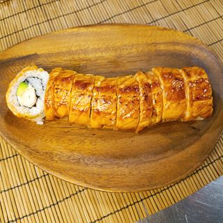 Uramaki Amb Salmó Flamejat 8Ud.