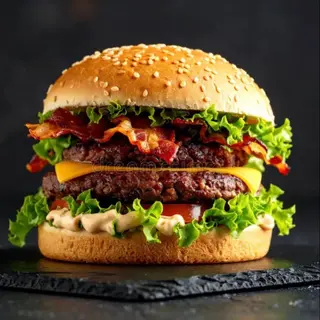 Hamburguesa explosiva bokao