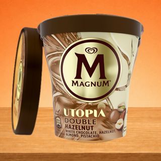 Tarrina Magnum Utopia Double Hazelnut 440 Ml.
