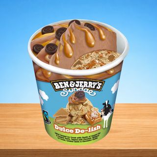 Ben & Jerry's Sundae Dulce De-Lish 427 Ml.