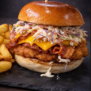 Hamburguesa Crispy Criollos