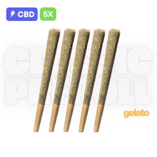5X Preroll - Gelato 1g