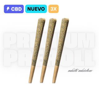 3X Preroll Premium - White Whidow 1g
