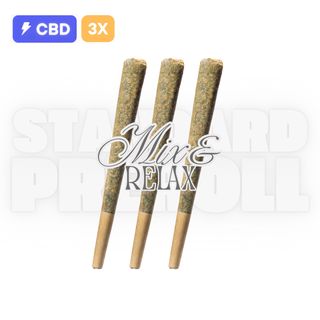 3X Preroll - Mix 1g