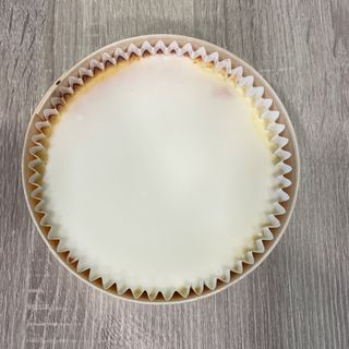 Tarrina De Tarta De Queso Del Mes Chocolate Blanco