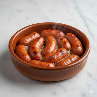 Cazuela de chistorra de zubia