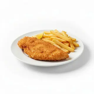 Milanesa de pollo crujiente