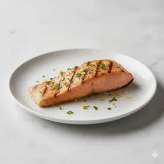 Salmón a la plancha