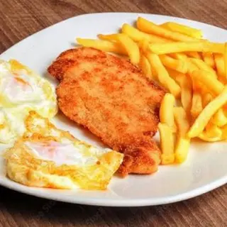 Plato Pollo Empanado