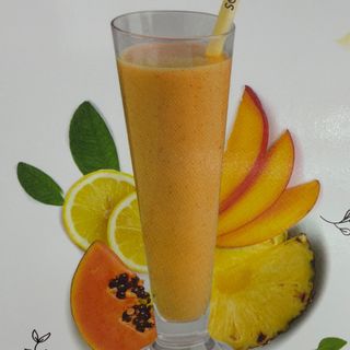 Smoothies papaya sunrise 7