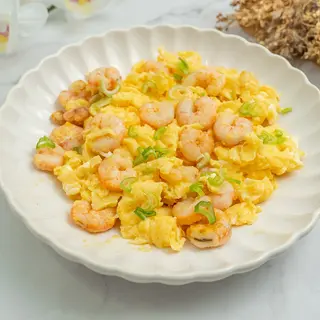 27.Huevos Revueltos Con Gambas