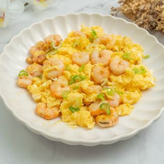 27.Huevos Revueltos Con Gambas