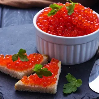 Caviar rojo /tarro de 320 gramos/