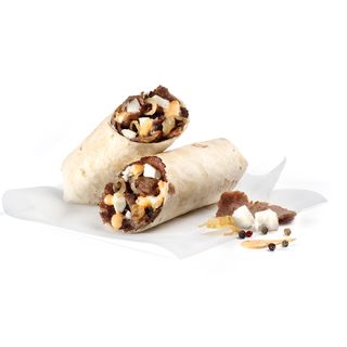 Wrap Cajún Carne Asada (Vacuno)