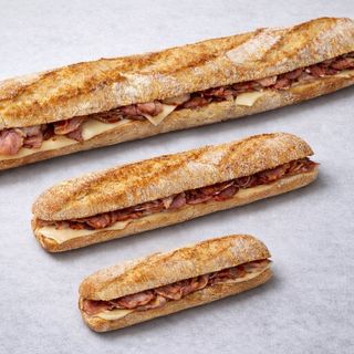 Bocadillo Caliente De Bacon