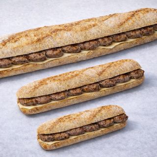 Bocadillo de hamburguesa moruna