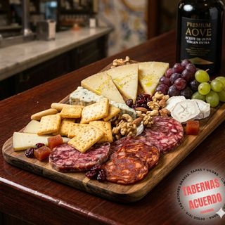 Tabla Maestra de Ibéricos de Bellota y Quesos