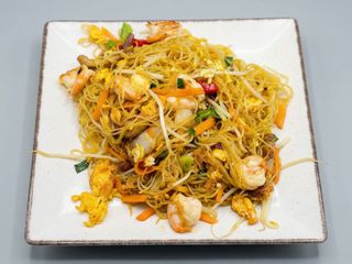Fideos Singapur