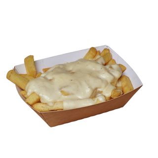 Patatas Fritas Con Queso