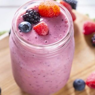 Batido de Frutos Rojos