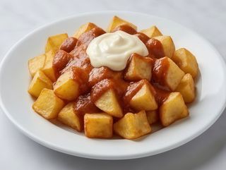 Patatas Bravas O Con Alioli
