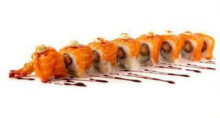 Uramaki Tempura Salmón (8 Pzs.)