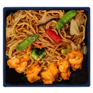 Yakisoba pollo karaage