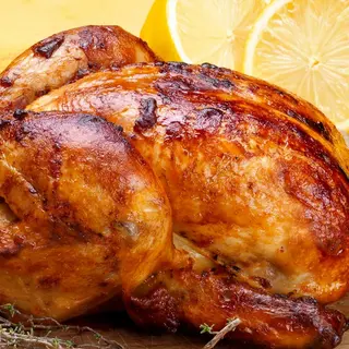 pollo asado con patatas