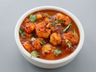 Madras Dish De Gambas (Muy Picante)