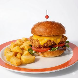 Hamburguesa De Pollo