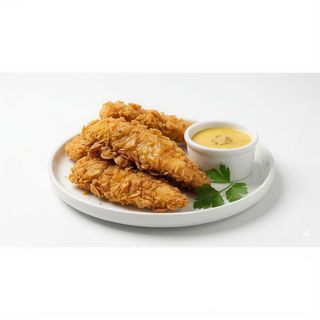 Ración De Tiras De Pollo Crujientes