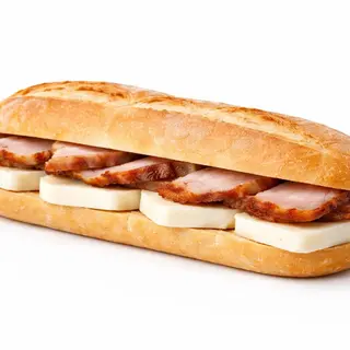 Bocadillo De Pata y Queso Blanco