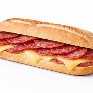 Bocadillo de Salami y Queso