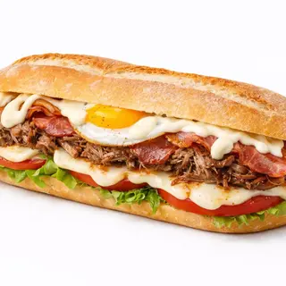 Bocadillo De Carne Mechada Especial