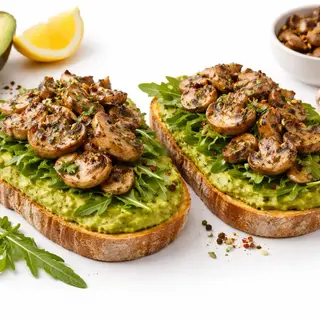 Tostas de Champiñones