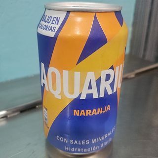 Lata aquarius naranja