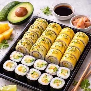 CAPRI VEGETARÍAN SUSHI BOX 24pcs