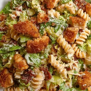 Ensalada Fría de Pasta con Pollo
