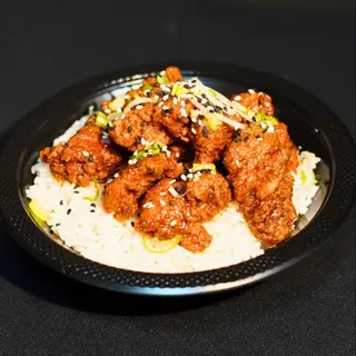 Pollo Frito Japonés a la barbacoa