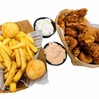 Pollo a la canasta